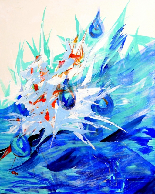 Traute Macom, ‘Melting’, 2014, the gallery STEINER