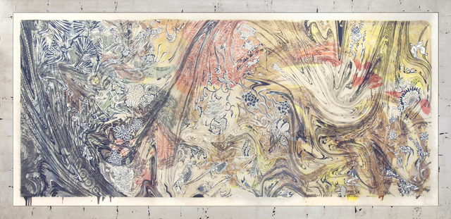 Judy Pfaff, ‘...wind-deer and the honey-grass...’, 2017, Tandem Press