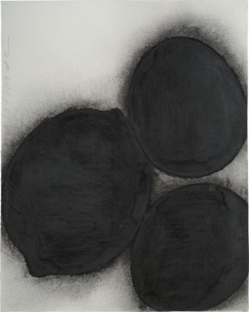 Donald Sultan - Lemon and Eggs March 20 1989