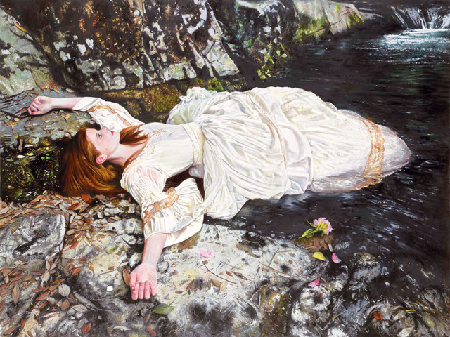 Andrew Kinsman, ‘Lying In A Shallow Dream’, 2015, Print, Stretched canvas, Castle Fine Art