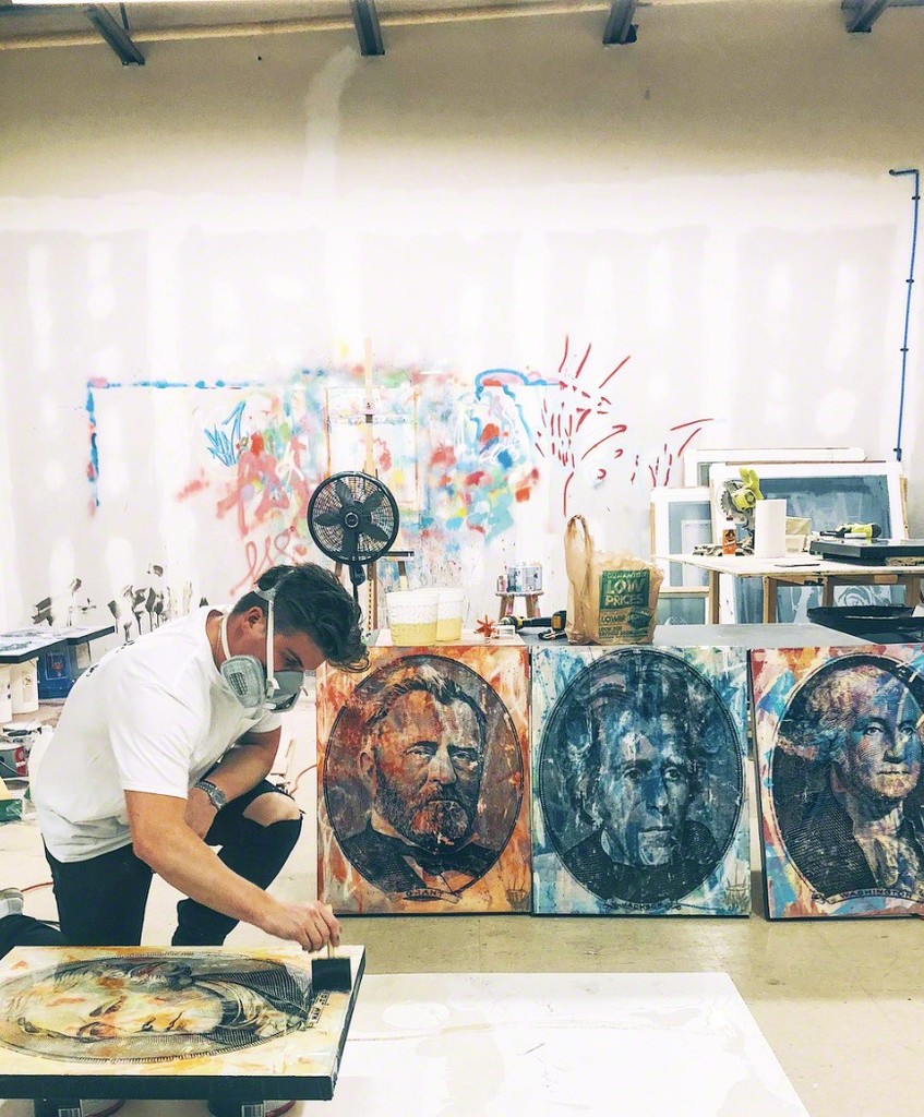 Seek One working on his beautiful art! Seek One working on his beautiful art!