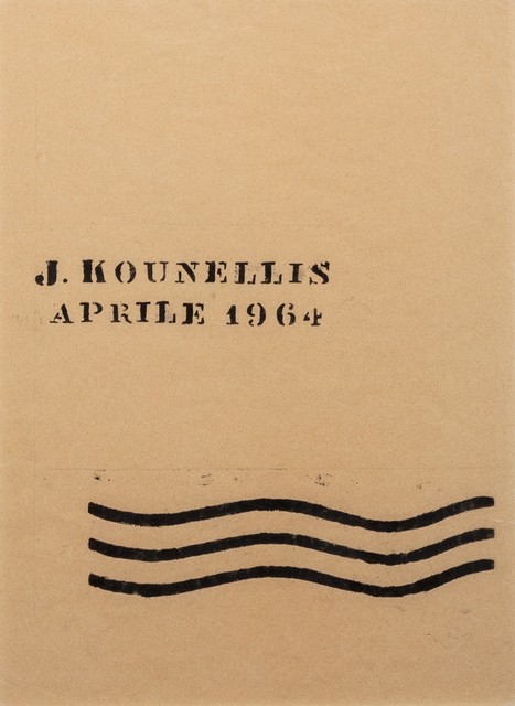 Jannis Kounellis, ‘J. Kounellis Aprile 1964’, 1964, Finarte