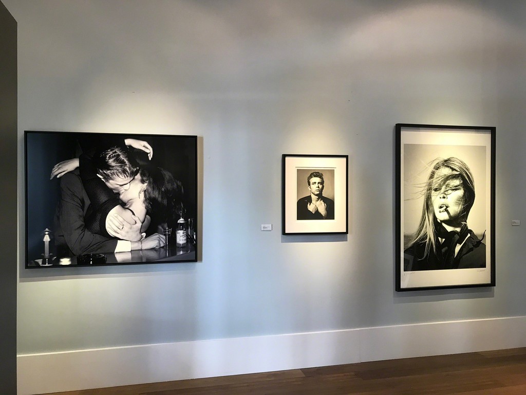 Harry Benson, Berlin Kiss, 1996
Roy Schatt, James Dean (from the Torn Sweater series), 1954
Terry O’Neill, Brigitte Bardot, Cigar, 1971 Harry Benson, Berlin Kiss, 1996
Roy Schatt, James Dean (from the Torn Sweater series), 1954
Terry O’Neill, Brigitte Bardot, Cigar, 1971
