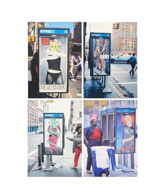 KAWS, ‘KAWS x NGV Postcard (Set of 4) (Phone Shelters)’, 2019, Print, Paper, Curator Style