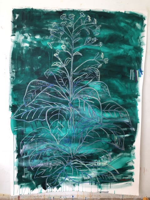 Noe Martínez, ‘Crónica de las ausencias 3’, 2018, Painting, Acrylic pigments on primed cotton canvas, Parque Galería