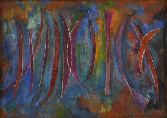 Pedro Coronel, ‘Untitled’, Painting, Watercolor on paper (framed), Rago/Wright