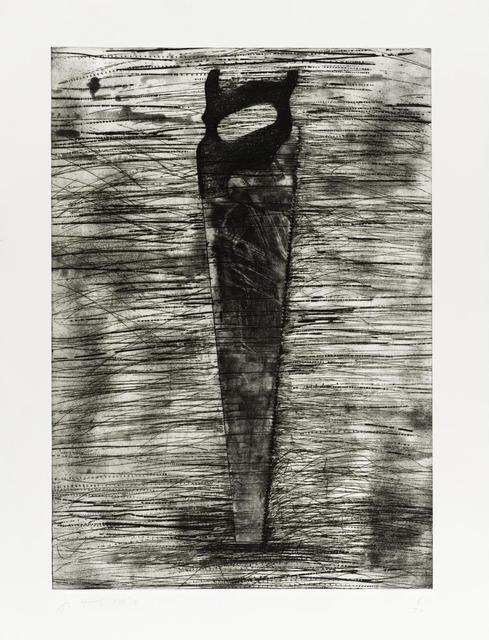 Jim Dine, ‘Saw’, 1976, Drawing, Collage or other Work on Paper, Etching on paper, Bethesda Fine Art