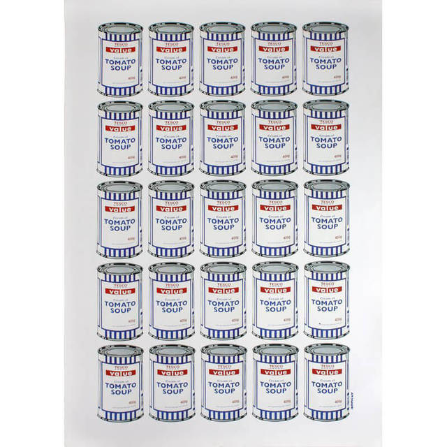 Banksy, ‘Soup Cans’, 2007, Lougher Contemporary