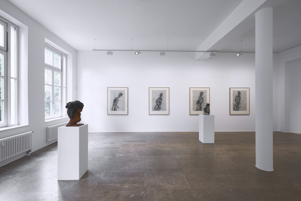 Markus Lüpertz. Studies of a Sculpture, 2017, Installation view Markus Lüpertz. Studies of a Sculpture, 2017, Installation view