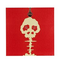 Takashi Murakami - Time Bokan-Missing in the eyes-red