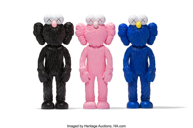 KAWS, ‘BFF Companion, set of three’, 2018, Heritage Auctions