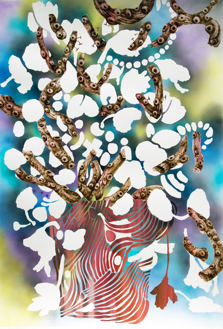 Carlson Hatton, ‘Ether Floral’, 2016, TWFINEART