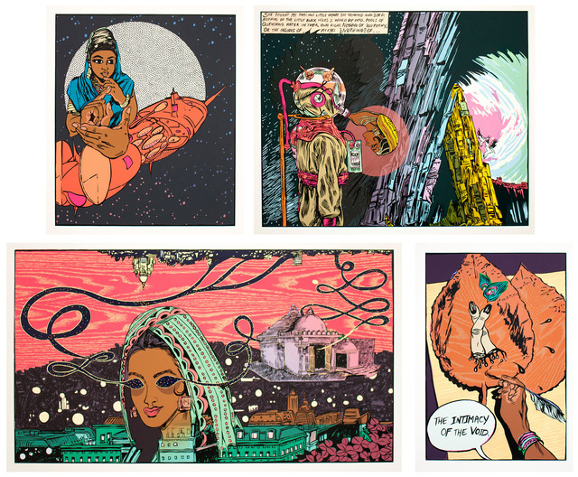 Chitra Ganesh, ‘Architects of the Future’, 2014, Durham Press, Inc.