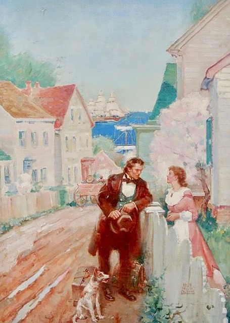 Ralph Pallen Colemen, ‘At the Fence’, 20th Century, The Illustrated Gallery