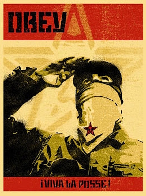 Shepard Fairey (OBEY), ‘Zapatista Print’, 2001, Gregg Shienbaum Fine Art