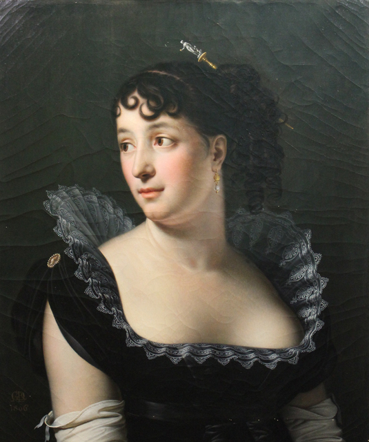 Anne-Louis Girodet-Trioson, ‘Portrait of Madame Bertin de Vaux’, 1806, Painting, Oil on canvas, Robilant + Voena
