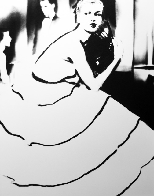 Lillian Bassman, ‘Born to Dance: Margie Cato in a dress by Emily Wilkins, New York’, 1948, Photography, Gelatin silver print, Peter Fetterman Gallery