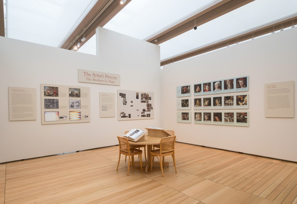 Installation view of "The Brothers Le Nain: Painters of Seventeenth-Century France" at Kimbell Art Museum, Fort Worth (2016). Photo by Robert Laprelle Installation view of "The Brothers Le Nain: Painters of Seventeenth-Century France" at Kimbell Art Museum, Fort Worth (2016). Photo by Robert Laprelle