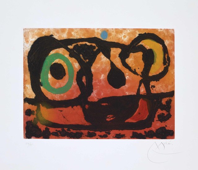 Joan Miró, ‘Tête au Soleil Couchant’, 1967, Christie's