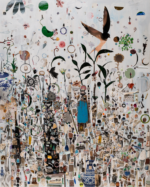 Liu Shih-Tung, ‘Sea Level is Rising I’, 2020, Painting, Mixed media on canvas, Lin & Lin Gallery