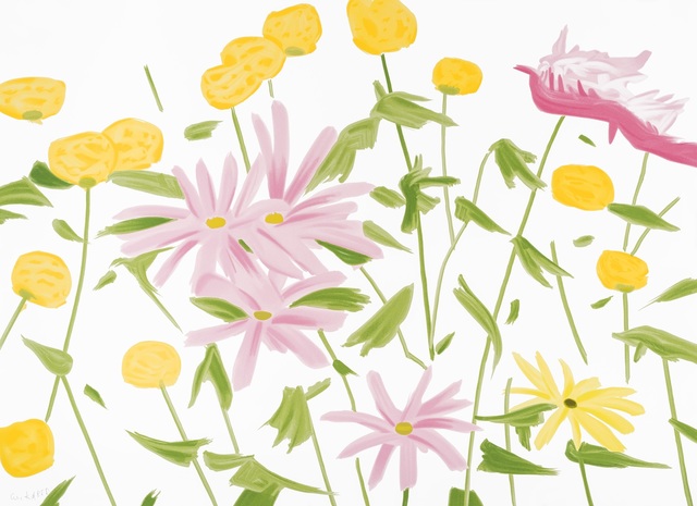 Alex Katz, ‘Spring Flowers’, 2017, Frank Fluegel Gallery