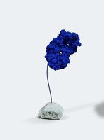 Sculpture éponge bleue sans titre (SE 167)