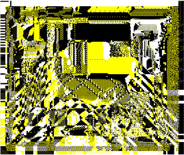 Yvonne Buchanan, ‘Gliiitch 19’, 2020, Print, Pigment ink on 300 gsm. Canson paper., Asher Grey Gallery