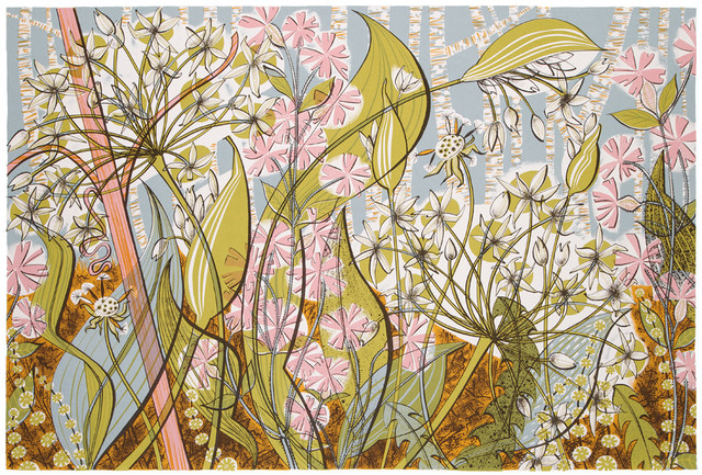 Angie Lewin, ‘Ramsoms and Campion’, 2014, Jealous Gallery