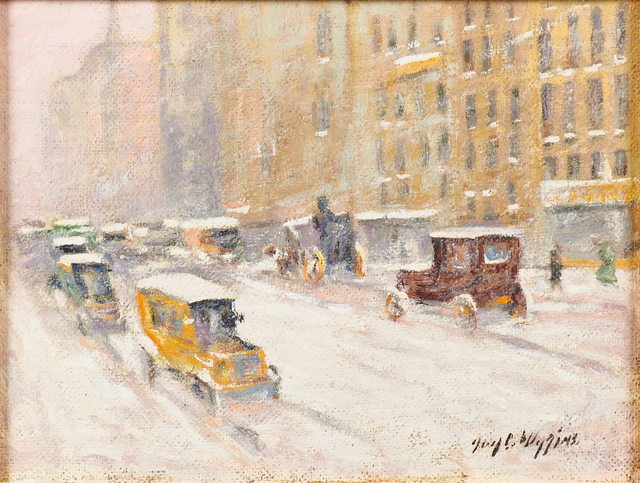 Guy Carleton Wiggins, ‘New York Winter (Fifth Ave. View)’, Rago/Wright