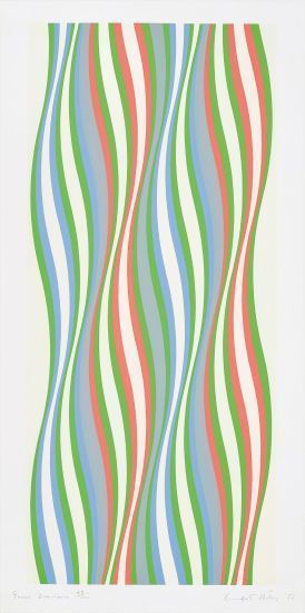 Bridget Riley - Green Dominance