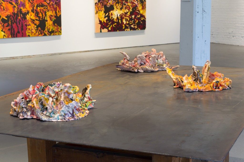 Work by Rob Ventura in False Indigo at PROTO Gallery. Work by Rob Ventura in False Indigo at PROTO Gallery.