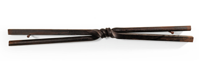 Gary Kuehn, ‘Twist Piece’, 1986, Sculpture, Steel, Gaa Gallery