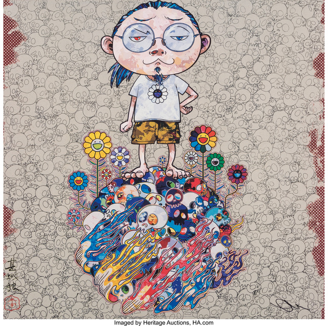 Takashi Murakami, ‘Flowers and Death and Me and ...’, 2013, Heritage Auctions