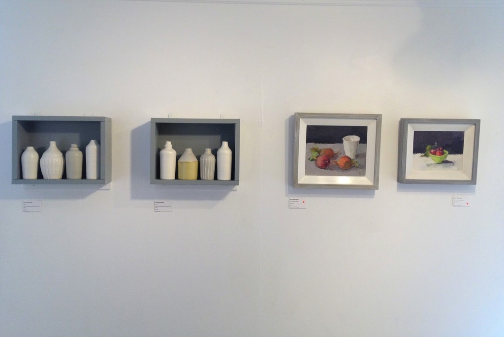 Sarah Spackman Paintings with Linda Bloomfield Ceramics - Dialogues Exhibition Sarah Spackman Paintings with Linda Bloomfield Ceramics - Dialogues Exhibition