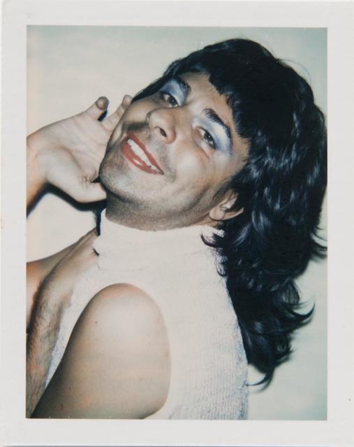 Andy Warhol, ‘Andy Warhol, Polaroid Photograph of Bob Colacello in Drag, 1973’, 1973, Hedges Projects