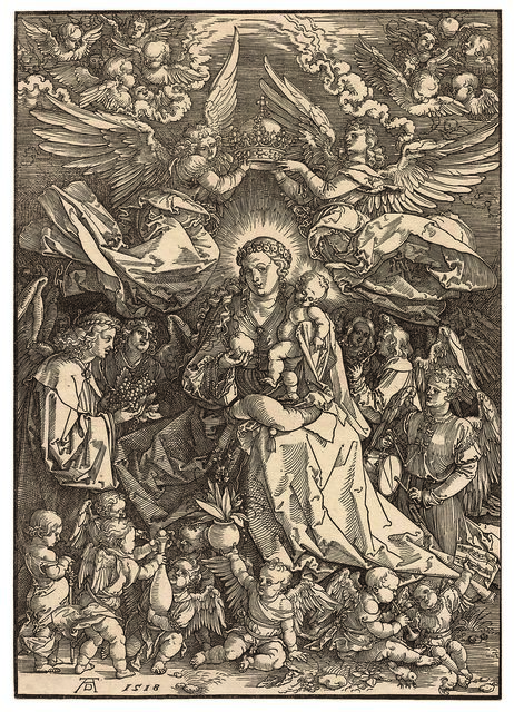 Albrecht Dürer, ‘The Virgin and Child surrounded by many Angels’, 1518, Daniela Laube Fine Art