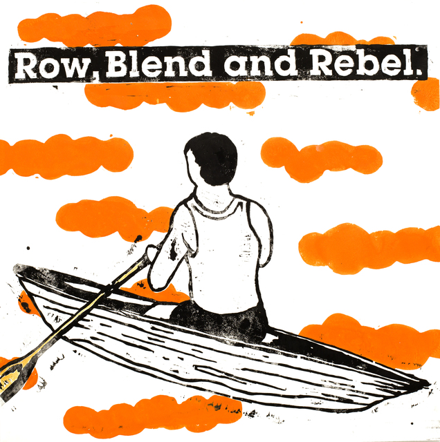 Akira the Hustler, ‘Row, Blend and Rebel’, 2019, Print, Woodblock print on paper, Ota Fine Arts