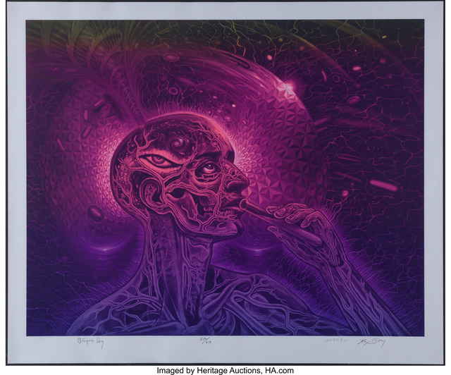 Alex Grey, ‘Bicycle Day’, 2016, Heritage Auctions