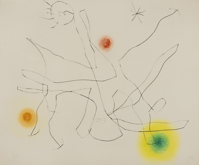 Joan Miró, ‘Untitled, from ‘Flux de L'aimant’ (Dupin 383)’, 1964, Forum Auctions