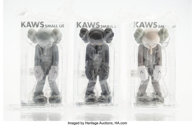 KAWS, ‘Small Lie (three works)’, 2017, Heritage Auctions