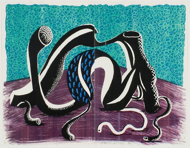David Hockney, ‘Extending February’, 1990, Print, Homemade print, bG Gallery