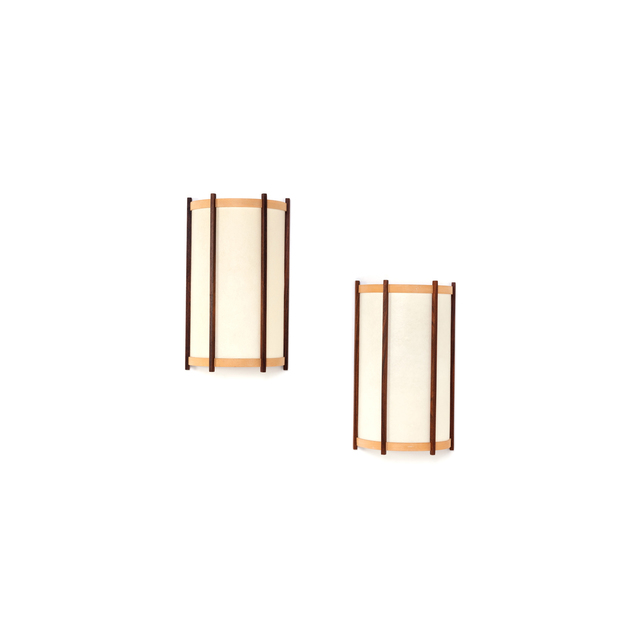 George Nakashima, ‘Pair Of Wall Lamps’, 1975-1978, PIASA