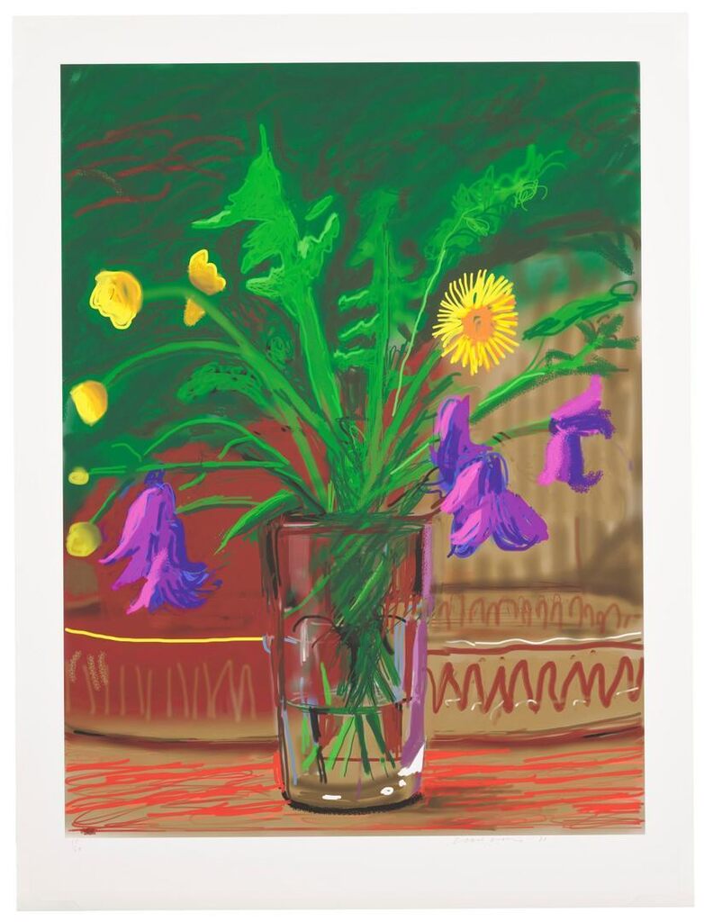 David Hockney - Dandelions