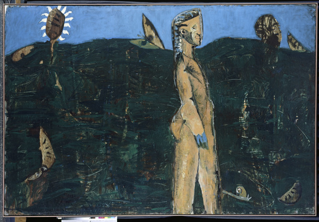 Markus Lüpertz, ‘5 Bilder über das mykenische Lächeln - Der Frühling’, 1985, Musée d'Art Moderne de la Ville de Paris