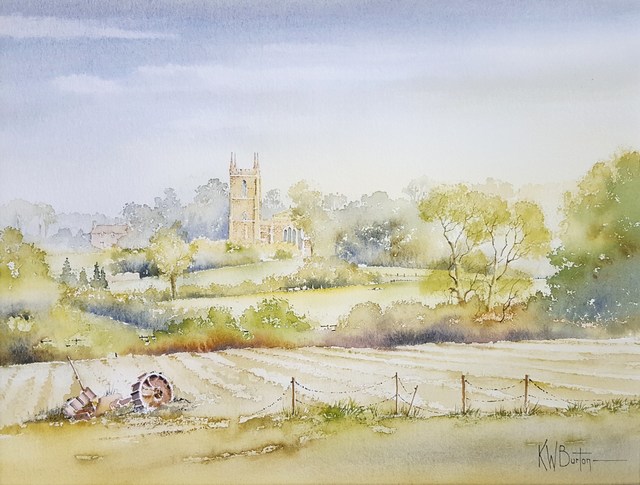 Ken Burton, ‘Greatford, Somerset’, 1988, Graves International Art