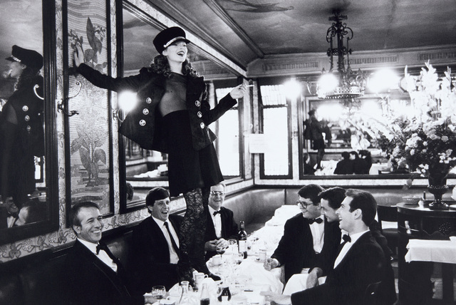Arthur Elgort, ‘Kate Moss, Café Lipp, Paris, Vogue Italia’, 1993, Phillips