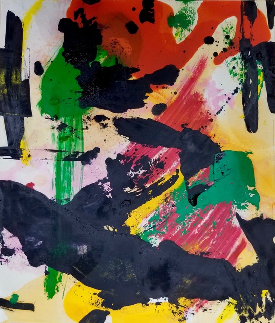 Daniel Martin Sullivan, ‘Conclusions’, 2020, Drawing, Collage or other Work on Paper, Oil and Pigment Stick on Paper, The Art House