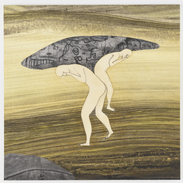 Hans Lemmen, ‘Whale’, 2016, Drawing, Collage or other Work on Paper, Mixed on paperboard, Galería Artizar