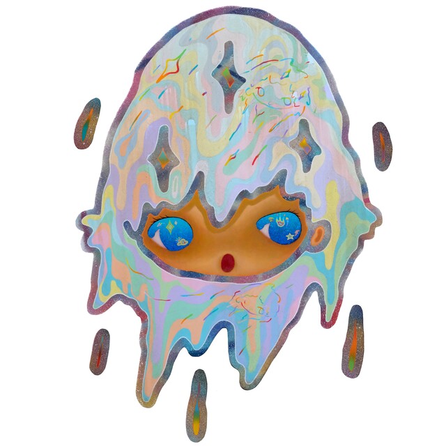 SCP 999 The Tickle Monster - hug monster slime chibi kawaii cute cartoon  art design | Sticker