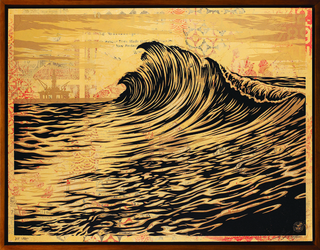 Shepard Fairey (OBEY), ‘Water is the New Black’, 2015, Underdogs Gallery